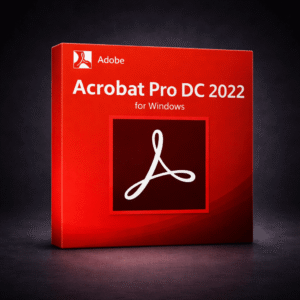 Adobe Acrobat Pro DC 2022 With Lifetime license For Windows