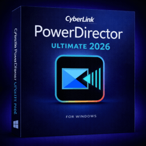 CyberLink PowerDirector Ultimate 2026 Lifetime License For Windows Unlimited Devices