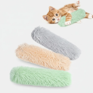 Interactive Catnip Plush Pillow
